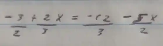 (-3+2x)/(2)-(-22)/(3)-(5)/(2)x