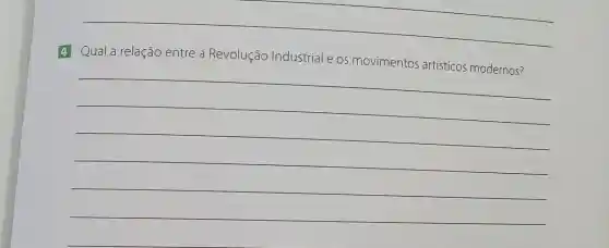 Qual a relação entre a Revolução Industrial
__