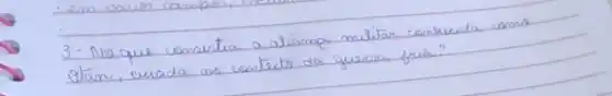 3- No que comertia a alionga militar camhecida como etan, cuada no conteita da guerra fria?