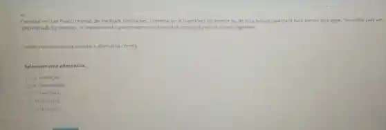 4)
Consiste em um fluxo continuo de feedback (instruções, comentános e sugestōes) do gerente ou de uma pessoa capacitada para exercer esse papel fornecidos para um
determinado funcionário do mesmo modo que um técnico de futebol se comporta perante os seus jogadores.
Sobre o conceito acima assinale a alternativa correta:
Selecione uma alternativa:
a) Avaliaçao
b) Job rotation
c) Feedback
d) Coaching
e) Turnover.