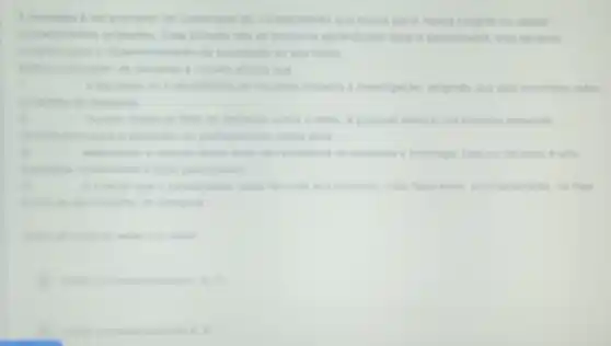 busca garar noves insights ou validar
promove sprenditado para 6 penguisador, mas tambem
realize
impacta a investigacle exigindo que seja escolide outro
trabatho relevante
contribunite pare
with this problema de os recursos 6 uma
ans recursos, mais tavorketis, priontariamente na fase
comment
A. in; on
in samente A. in