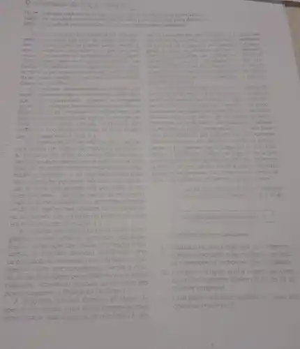 che
voce vallera segut
publicito am adal divertios
expose as principals idelies stemses.
A historia de todas as are
tentes 42 histine das kulas de classes Homem
live escrave petrici
senci mestre de corporaci
essoles e oportidos, em constante
invitem pla, ora
france oro disfarcada; unit quere que terminou
da scoedade inteire ou pela des
sempic ou por uma transfomaçdo
classes em contino. []
A burguesia desempenhou no fustons um
pape minentemente	condrio Onde quel
que nha conquistado poder, a burguesis
destrucu as relacoes feudes potrorcar
todos os complexos e	lacos que
homem	a seus	no
turak para so dexar sul subsisti de homem para
laco do hio interesse se as ducas exigen
clas co pegamento divisia
Pela exploiacao do mentado munchil a bungue
sa inprime um cardier cosmopolity is
80 consumo em todos os paises Para desespero
dos recoondios ela noubou da industina sua bese
naconal As vehas industrias nacionas foram des
trukes e continuam a sey destruides dianamente
Sao suplantadas por novas industris, cuja
cao se toma unta	vital pare todes as
oses civizadas indistrias que
mate	naconeis, mas sim
vindes das regioes mais disiantes e cujos produtos
se consomem nào somente no propro cais mas
em tocus as panes do mundo
suesis ubmetero campo a adale. Chos
grandes centros urbanos aumentou prodigiose
menie a populacao das cidades em relacdo
campes e com isso enancou uma grande parte
da populacão do em	da vida embrutec
modo que subordinou o campo
de, ospaises barbaros	palses
civilizados, subordinou as povos componeses aos
poves ourgueses
burguesia. em seu dominio o de classe de
apends um seculo, criou forcas produtives mais
nume erosas mais colossals do que todas as
acces passadas em seu biugacio
a e no
gacilic a vapor, as estradas, de feno
de continem
ncho dos nos pop ulacoes
po encanio	seculo
antenortena
estivessem	seio
trabalio social?
A vociedide bu
production de troca.	tola
intemars	mencio
nar as cuses comercis
dicomenoe, ameacam carlo vez
da sociedide buigues	sociedac
bitamente	barbane
momentanea: 1.0
poc	Porque
DOSSIUI	em excesso, comerco em
cesso I As armas que	para
aboter o feudalismo volume hoje
prie burguesia. A	porem	limitou
a fonar as annos que the trardo	produzy
tambor homens	essas
mas
contuniste
square 
Identilique no leato o	COO:
scdeam responsivel pelas mudancis s na histo-
selecione os trechos em que ce apareos
a. Para Marke Engels qual a orgern das cnses
one peniodicamente cloulam as bioses dase
nedade buiguesa?
7. Qual papel os autores atribuem a classe dos
operanos modernos?