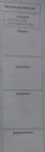 ESCOLAS HELENISTICAS
Ceticismo
- Pirro de flida.
- Filosofia da dúvida.
square 
theorement
square 
square 
Estoicismo
square