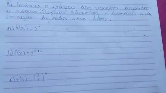 f(x)=3^x
f(x)=a^x+1
int (x)=((3)/(3))^x