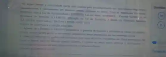 "Hà algum tempo a comunidade surda vem lutando pelo reconhecimento dos seus direitos lingulations.
comunicativos e educacionais em diversos paises inclusive no nosso Entre as legislacties braileras.
podemos citar a Le de Acessibilidade
(10.098/00)
Lei de Libras (10 Decreto 562610 Brasileira de Inclusao
(13.146/15)
alteração na Lei de Diretrizes e Bases da Educaçlo Nacional (14.191/21)
entre outras."IBUZAR e PAIVA 2022 p.21)
Analise as assertivas e a relação entre elas
1-Apesar de o Decreto n^25.626/05
estabelecer a garantia do tradutor e interprete de Libras nas escolas.
muitos alunos surdos ainda se encontram desprovidos desse profissional em sua realidade escolar
II - Nesses contextos os professores ministram suas aulas de forma monolingue em lingua portuguesa tai
como a fazem para os demais alunos ouvintes Compete ao aluno surdo interagir e acompanhar os
conteudos curriculares atraves essencialmente da leitura orofacial
Assinale a altemativa correta
Questōes
)