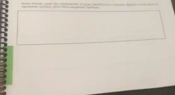 Nesta situaçio, quais dos componentes do grup identificaram a expression
representar qualquer termo dessa sequencia Justifique
square