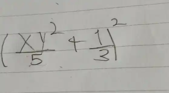 ((x y^2)/(5)+(1)/(3))^2