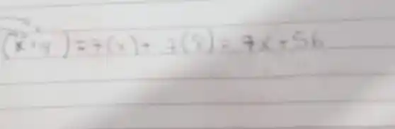 (x^2+8)=7(x)+7(8)=7 x+56