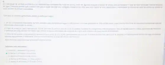 Na contratação de um frete, a distancia a ser analisada deve considerar ida e volta do velculo, sendo em algumat stuagbes o retorno do velculo vatio sumentando o custo do frete contratado.
em que o mercado permite que o velculo volte para a regiade de onde sau carregado, realizand:urn frete para outro diente do local, dispersando a necessidade de inclusio do custo do retomo do veiculo no
custo do frete do primeiro contratante.
Com base no contexto apresentado, andise as sentences a seguir
1. Um dos componentes importantes do frete rodonitrio para transporte de cargas e o Ad Valorem - uma taxa percentual de 10%  cobrada sobre o valor total da Nota Fiscal da mercadoria transportada que esta
relacionada a depreciacio do veloulo
11. O tipo de produto e o peso transportado, tipo de carroceria do vekulo e risco de roubo ou acidente, facilidade de carregamento edescaregamento, tipos de entrada durante o trajeto quantidade de manuselos
e unitizaço de carga.tambem sao fatores que refletem os riscosedificuldades de transporte da carga eserdo reflebidos em taxas malores de Ad Valorem
II. Alem do Ad valorem a transportadora tambem cobra no preço do frete o GRIS (perenciamento de risco) um to do valor da nota fiscall para cobrir as de despesas com gerenciamento de risco da carga envolvendo
pesosis equipamentos esitems de control emonitoramento da carga do velculo e do motorista.
Agora, Assinale a alternativa que apresenta a resposta correta
Selecione uma alternative
a) Apenas a afirmatwa esta correta
b) Apenas a afirmative II esta correta
c) Apenas a afirmativa III esta correta
d) Apenas as afirmativas ie ll estio corretas
e) Apenas as afirmativas He III estǎo corretas.