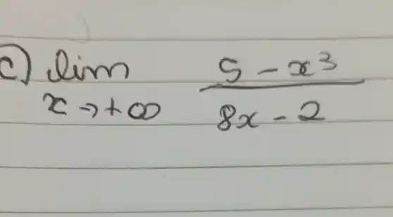 (x-frac (5-x^3)/(8x-2))(8x-2)