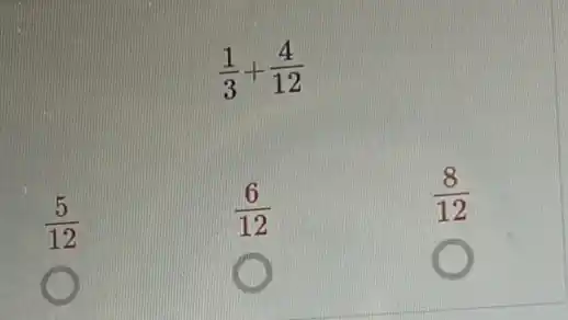 (1)/(3)+(4)/(12)
(5)/(12)
(6)/(12)
(8)/(12)